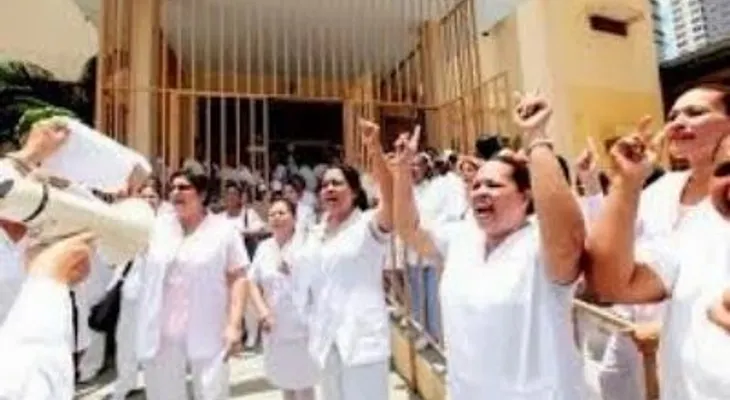 Enfermeras anuncian paro de 48 horas a partir del lunes