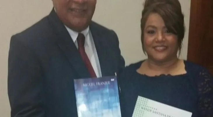 Periodistas Miguel y Wendy de Franjul presentan sus libros en Higüey