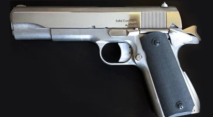 Video: Imprimen en EE.UU. la primera pistola metálica 3D  