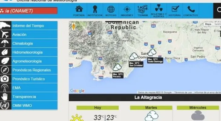 Onamet cambia diseño de su portal