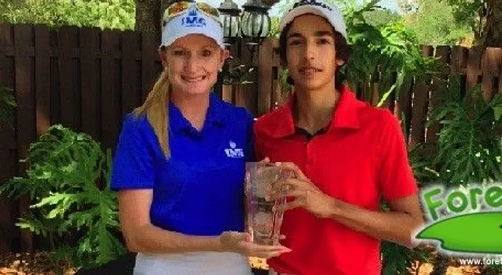 Rodrigo Sánchez Ramos hizo el mejor escore con 66 golpes en USA y campeón IMG Academy Preseason Series de la AJGA