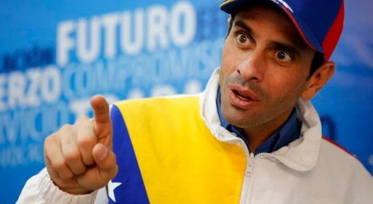 Capriles: "Maduro es capaz de dar un golpe de Estado"