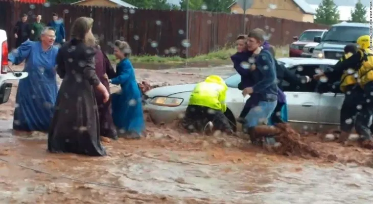 7 muertos y 6 desaparecidos por inundaciones en Utah 