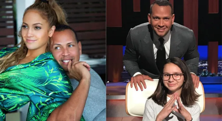 Hija de Alex Rodríguez bailando como Jennifer López