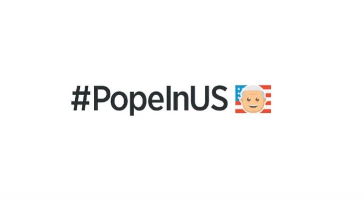 Twitter lanza emojis para celebrar la visita del papa a EE.UU.