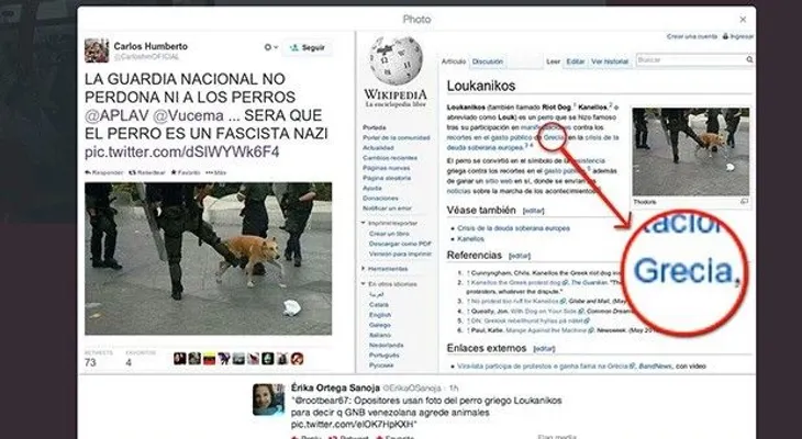 Venezuela: La oposición acusa a la policía con fotos falsas
