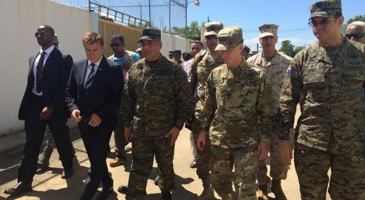 Embajador de EEUU en el país visita Dajabón