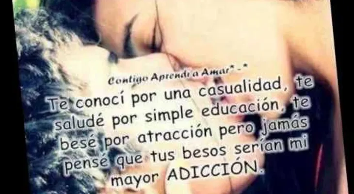 Te quiero mi amor, así tal como eres