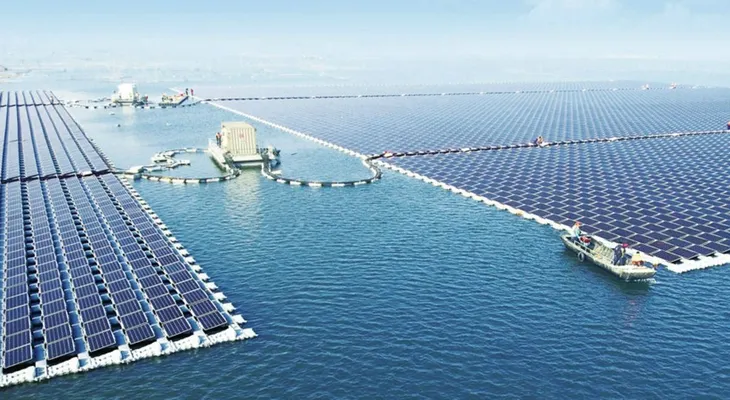 China inaugura la planta flotante de energía solar más grande del mundo