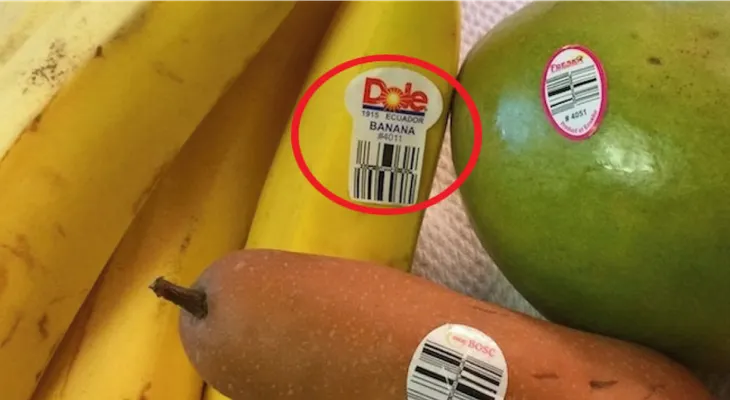  Me quedé en shock cuando descubrí el significado de las pegatinas en la fruta. ¡Hasta ahora pensaba que era un detalle irrelevante!