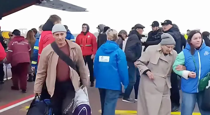 Evacuados de Oleshky llegan a Bielorrusia bajo la mayor tregua desde la invasión rusa a Ucrania