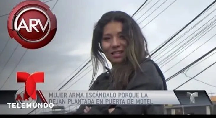 Una mujer arma un escándalo porque el novio la dejó plantada en el motel antes de tener sexo (VIDEO)