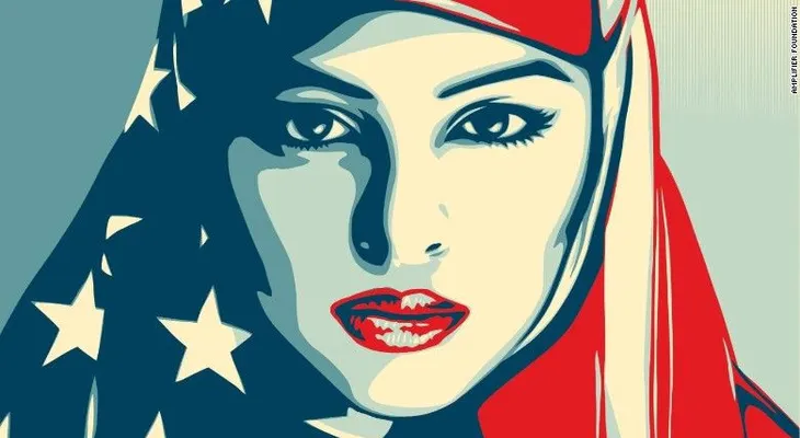 El artista que hizo la famosa imagen de Obama con la palabra 'Hope', ahora lanza ilustraciones contra Trump