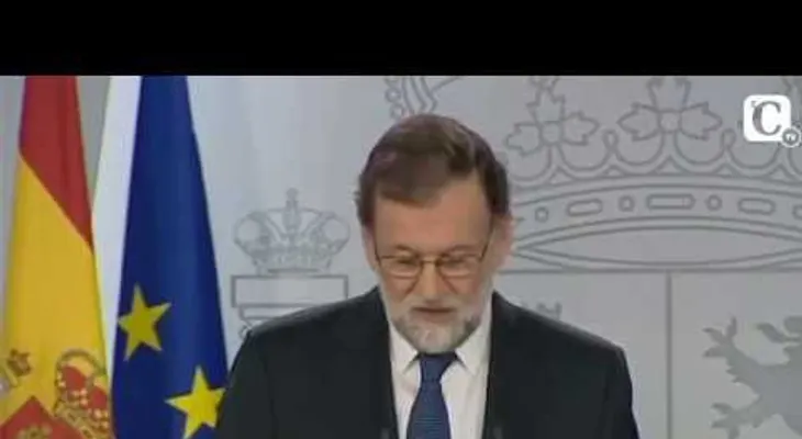 Mariano Rajoy: "Hoy no ha habido referéndum de autodeterminación en Cataluña"