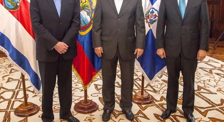 Canciller Navarro define con homólogos de Costa Rica y Ecuador acciones plan de la CELAC para el 2015