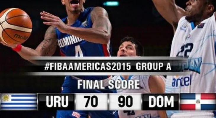 Selección RD aplasta a Uruguay en FIBA Americas