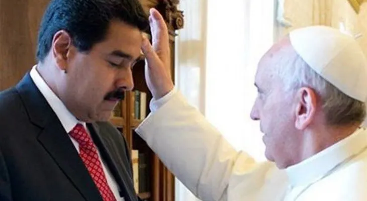 El papa Francisco recibió a Nicolás Maduro en el Vaticano