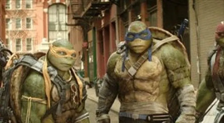 "Tortugas Ninja" retiran a "X-Men" de la cima de taquilla