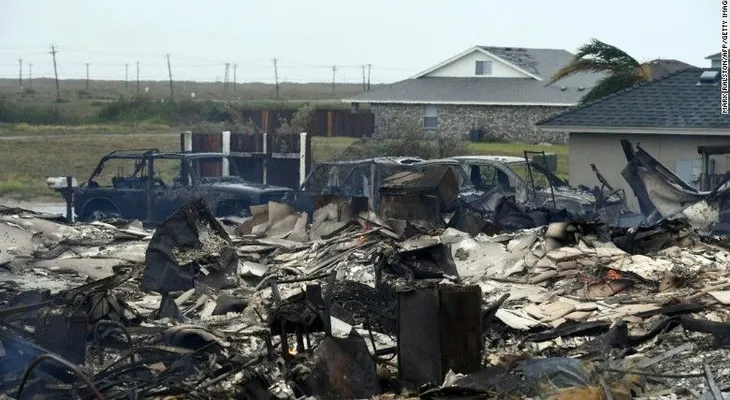 Este es el lugar más afectado por el huracán Harvey en Texas, hasta ahora