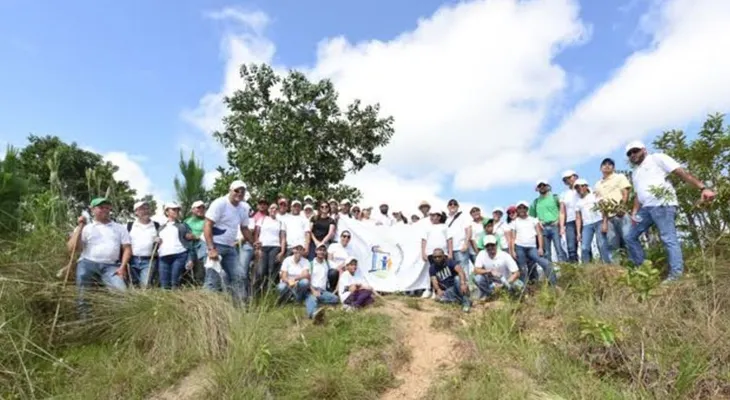 Voluntariado Bancentraliano realiza  IX jornada de reforestación en el río Ozama