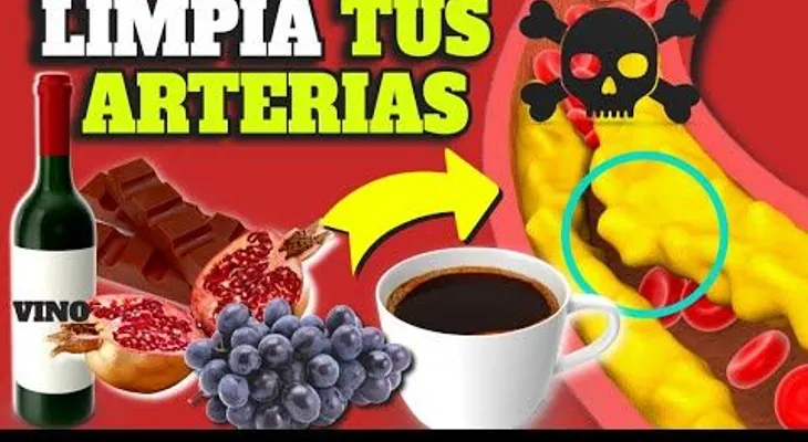 Asombrosos alimentos que limpian las arterias