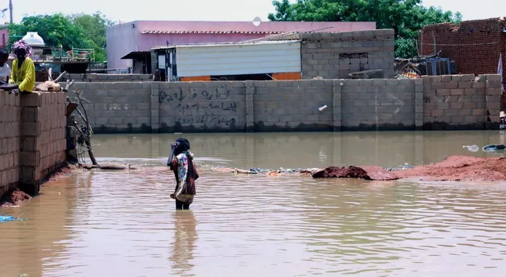 Inundaciones en Sudán dejan ya 88 muertos y 56.000 viviendas destruidas