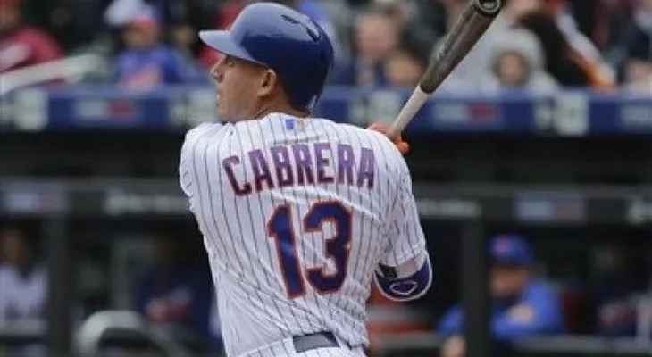 Cabrera y Rivera batean jonrones en paliza de Mets a Bravos