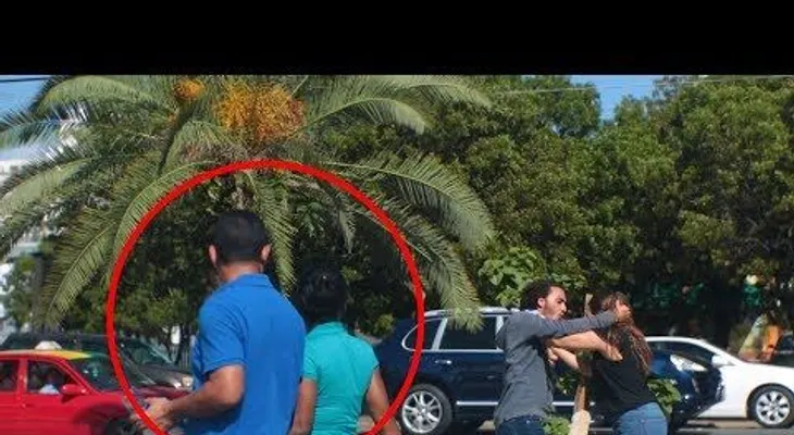Muchas personas son indiferentes ante el maltrato de una mujer 