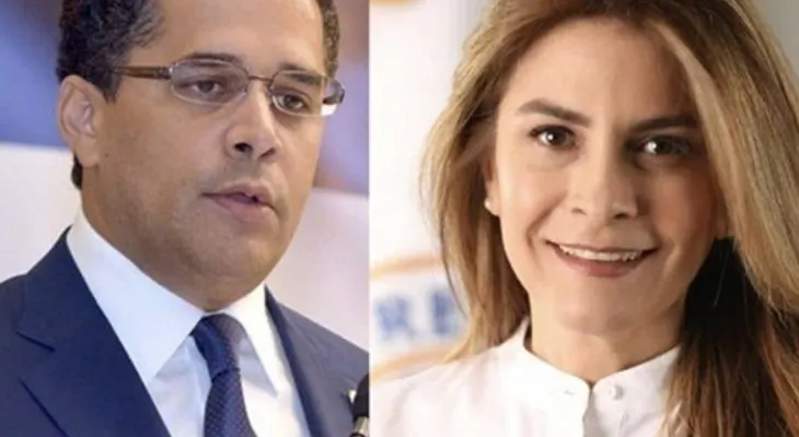 Encuesta de IDEAME da ventaja a Carolina Mejía sobre David Collado en el PRM
