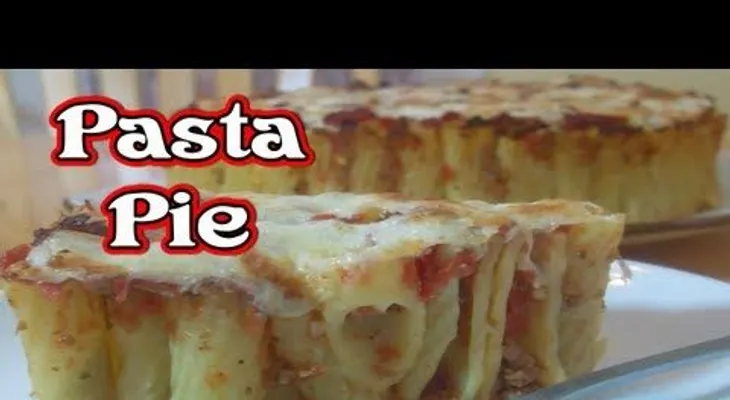 Torta de macarrones. El resultado final ¡me tuvo la boca hecha agua! (VIDEO)