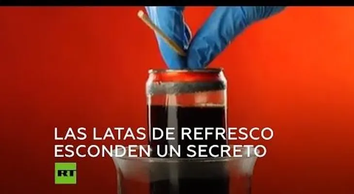 Las latas de refrescos esconden un secreto; cómo "convertir" una lata de aluminio en una de plástico 