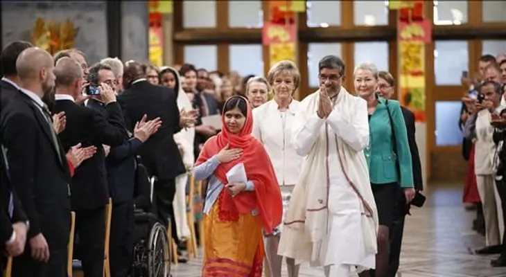 Malala y Satyarthi reciben el Nobel de la Paz 