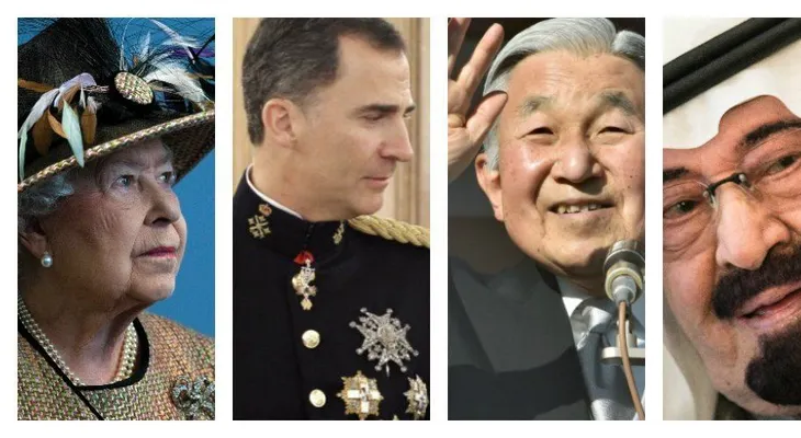 ¿En qué países hay monarquías vigentes?