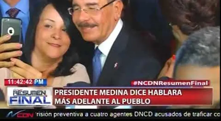 "Tate tranquilo, hablaré más adelante", le dice Danilo a periodistas 