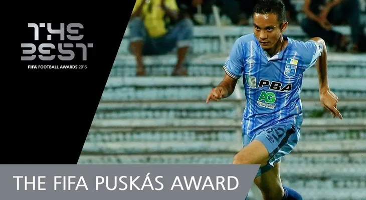 Un malasio entre Messi y Neymar para el Premio Puskás de la FIFA