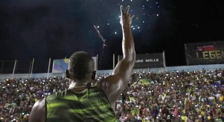 La emocionante despedida de Usain Bolt de Jamaica