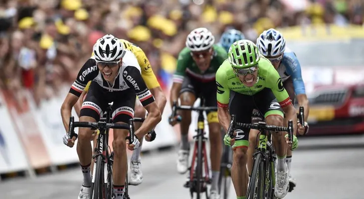 El colombiano Rigoberto Urán gana la novena etapa del Tour de Francia