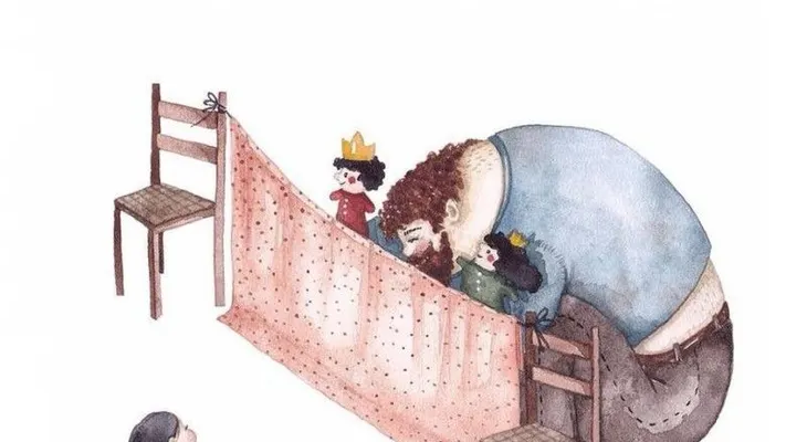 14 dibujos que explican relación padre-hija. ¡La número 8 te hará llorar!