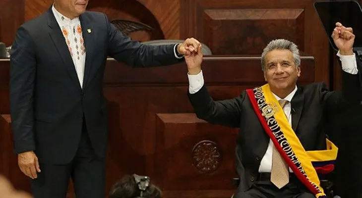 Moreno asume la presidencia de Ecuador