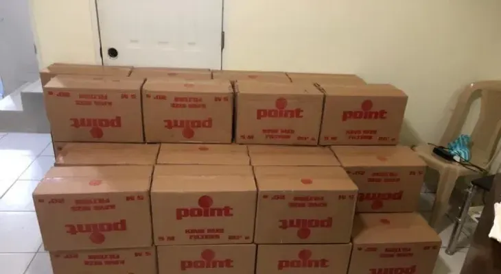 Ocupan más 19 mil cigarrillos en contrabando y apresan dos hombres
