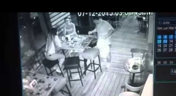 Video del increíble asalto a mano armada en bar de Piantini
