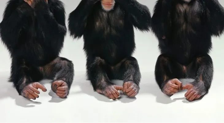 Los tres monos sabios