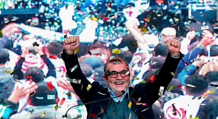 El líder de las FARC, alias ?Timochenko?, lanza su candidatura a la presidencia de Colombia