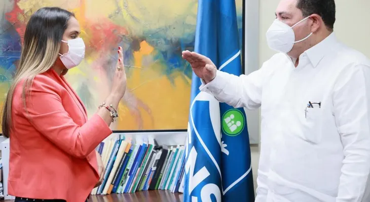 Juramentan nueva directora del Servicio Regional de Salud Cibao Central