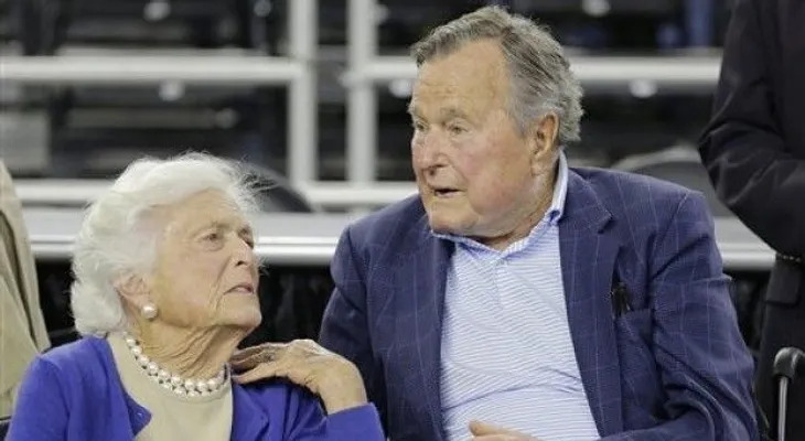 George Bush padre en buen estado tras fractura 