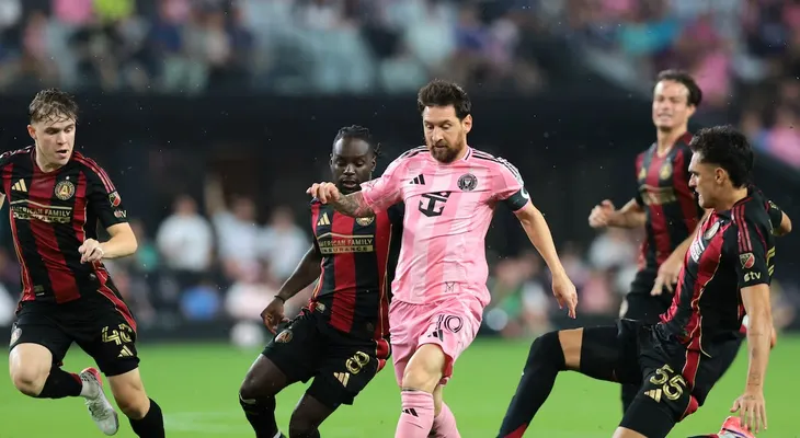 Inter Miami empata 2-2 con Atlanta United: Messi dio una asistencia y tuvo chances de gol