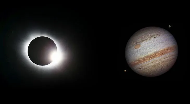 Triple carambola celestial en una noche: Eclipse total, Júpiter en todo su esplendor y una superluna (VIDEO)
