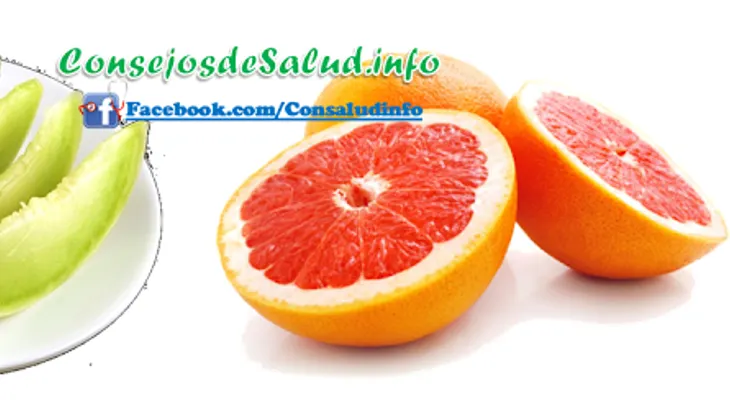 Zumo de toronja y melón para perder peso sin hacer dietas estrictas 