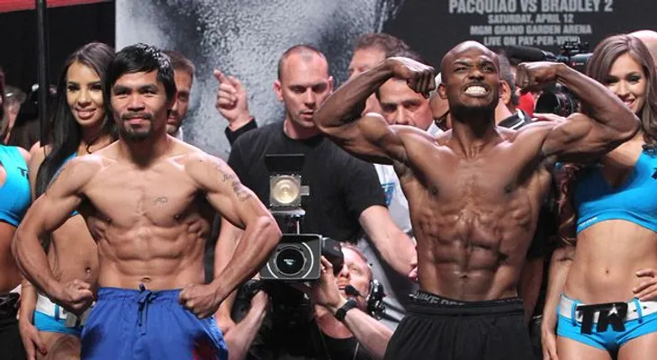 Pacquiao y Bradley, al ring en Las Vegas