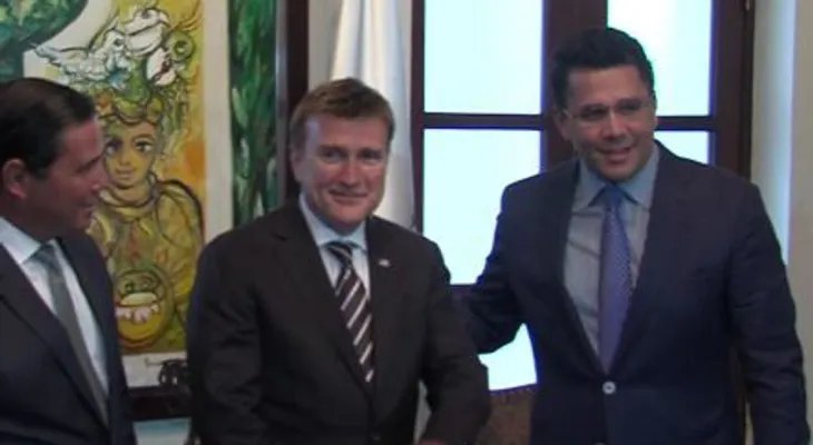 Alcalde DN recibe apoyo de embajada de EEUU para trabajar en favor de la ciudad